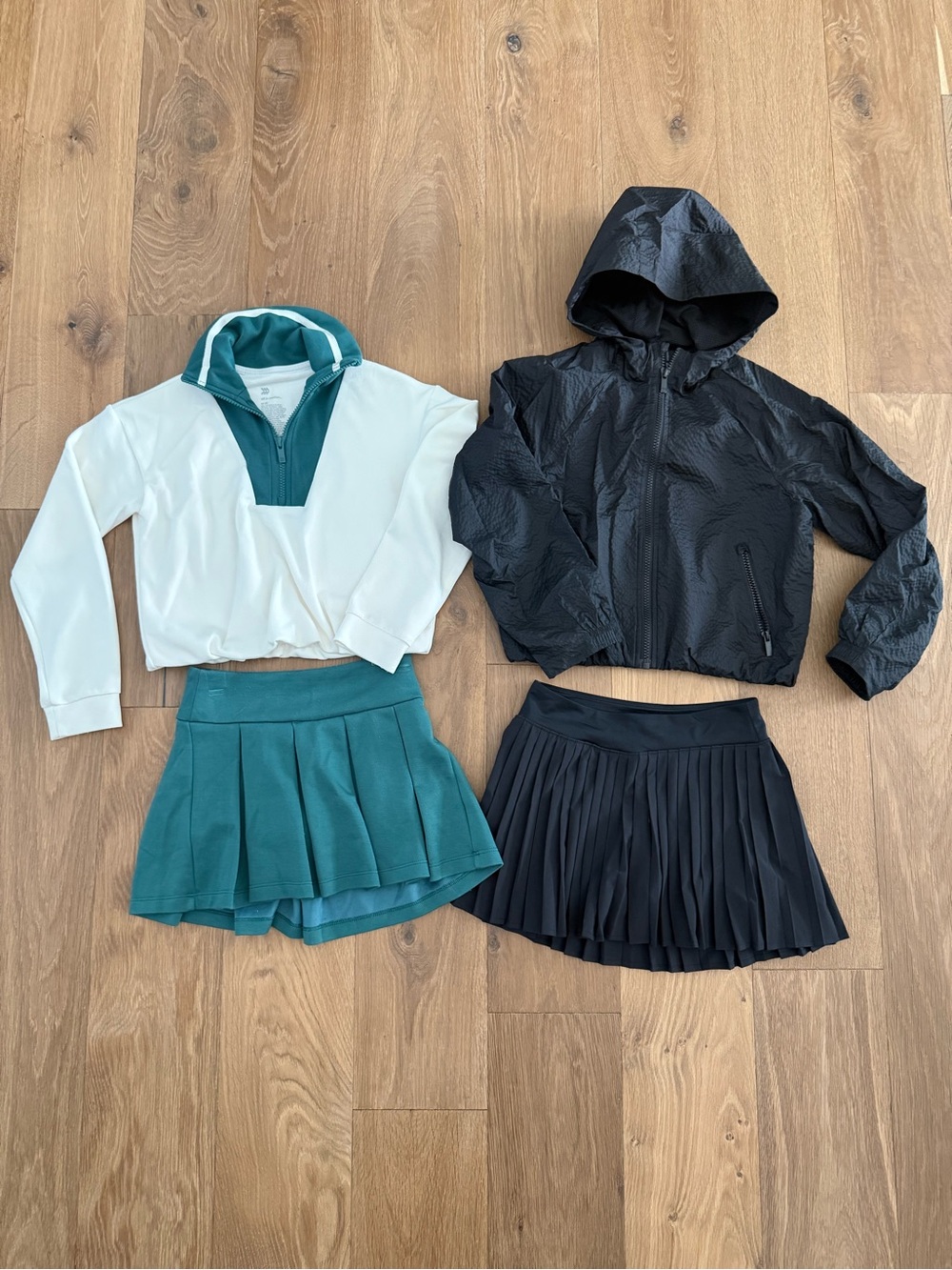 All in motion skort and jacket sets